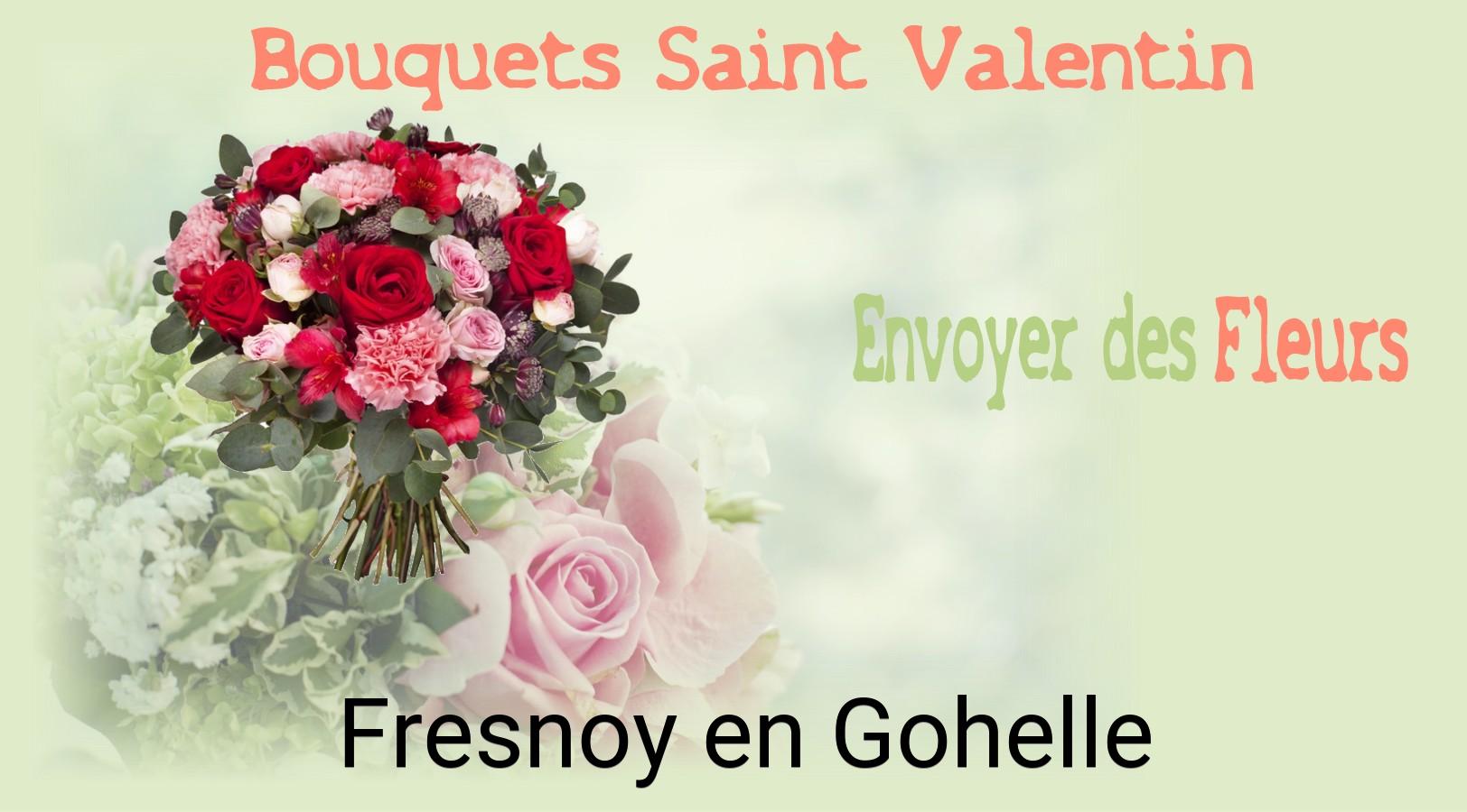 Roses de Saint-Valentin livrées à Fresnoy-en-Gohelle
